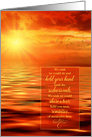 from US Sympathy Social Distancing Sunset over the Ocean card