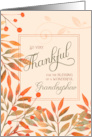 Thankful for a Wonderful Grandnephew Autumn Harvest Leaves card