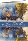 for Great Grandpa Christmas Woodland Deer in the Snow card