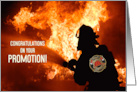 Promotion to Deputy Fire Chief Firefighter in Action card