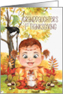 Granddaughter’s 1st Thanksgiving with Forest Friends card