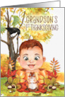 Grandson’s 1st Thanksgiving with Forest Friends card