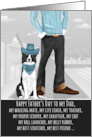 Border Collie from the Pet Funny Father’s Day Breed Specific card