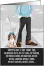 Cocker Spaniel from the Pet Funny Father’s Day Dog Breed card