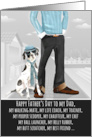 English Pointer from the Pet Funny Father’s Day Dog Breed Specific card
