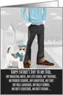 Fox Terrier from the Pet Funny Father’s Day Dog Breed card