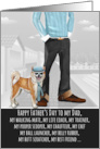 Akita from the Pet Funny Father’s Day Dog Breed Specific card