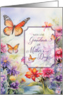 For Grandma on Mother’s Day Wild Flower Garden card