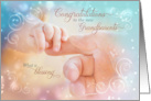 Congratulations New Grandparents Tender Blessings card