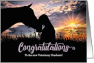 Congratulations to the Veterinary Graduate Horse and Cowgirl card