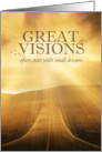 Great Visions Business Path Sunlit Endless Road card