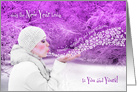 New Year Winter Scene Magic, Mystery and Inspiration card