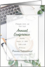 Join Us Annual Conference Invitation Business Office Custom card