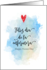 Dia de la Enfermera Feliz Spanish Nurses Day Blank card