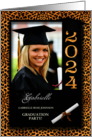 Class of 2024 Graduation Party Invitation Custom Photo card