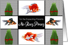 for Expecting Parents No-Rooz Persian New Year Goldfish and Grasses card
