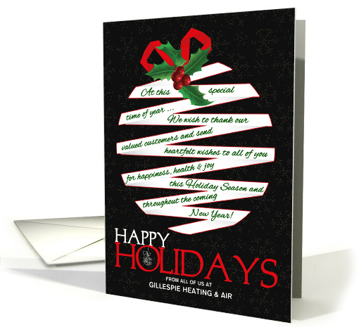 Origami Ornament Professional Business Custom Blank card (1010517)