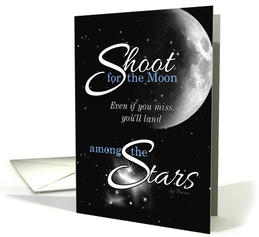 Graduation Congratulations Moon and Stars card (1034765)