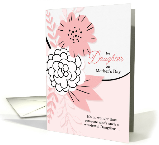 for Daughter on Mother's Day Flower Garden card (1044865)