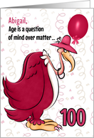 100th Funny Birthday...
