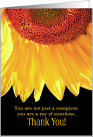 Caregiver Thank You...