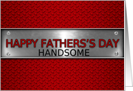 for Husband on Father’s Day A Real Stud Theme card