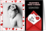 for Godmother on Valentine’s Day from Godchild Custom Photo card