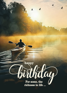 Birthday with Kayak...
