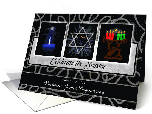 Interfaith Season of Celebration Kwanzaa, Christmas, and Hanukkah card