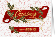 Christmas Cards for Neighbor from Greeting Card Universe