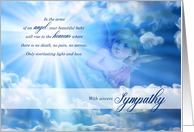 Loss of a Baby Miscarriage Sympathy Spiritual Angel card
