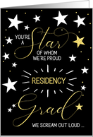 Residency Graduate...