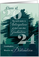 Grandnephew Graduation Class of 2024 Mountain Theme card