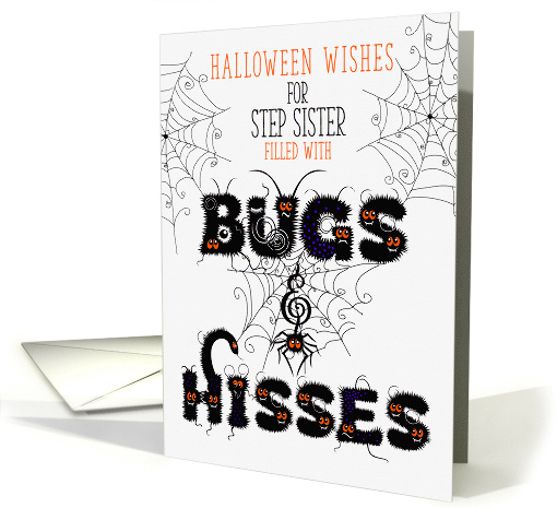 for Young Step Sister Halloween Bugs and Hisses card (1579600)