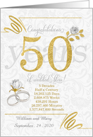 50th Wedding...