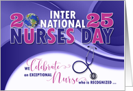 for Nurse on Nurses Day 2025 Nursing World to Health card