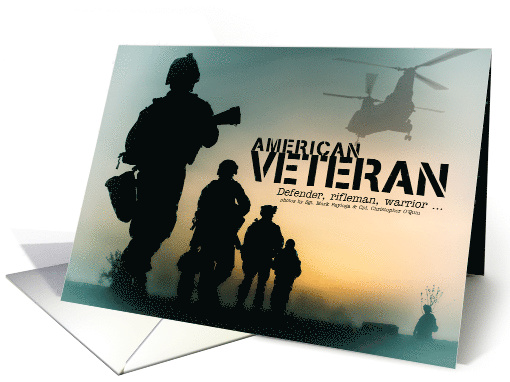 American Veteran Thinking of You Rifleman card (1626742)