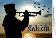 United States Sailor Navy Veteran Thinking of You card