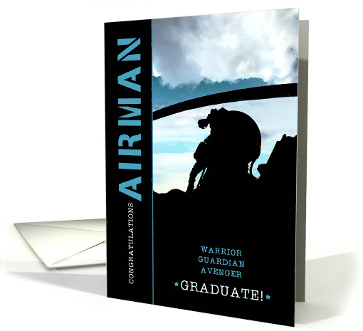 Military Academy Graduate Congratulations Airman card (1683338)