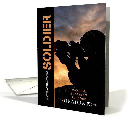 Army JAG Corps Graduate Congratulations Soldier card (1683460)
