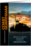 Coast Guardsman Basic Training Graduate Congratulations card