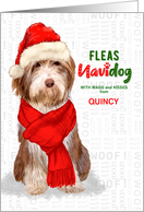 From the Dog Christmas Sheepdog NaviDOG Custom card