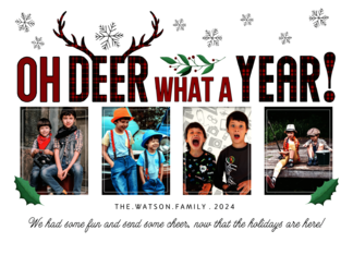 Oh DEER What a Year...