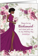 Bridesmaid Plum and...