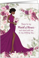 Maid of Honor Plum...