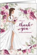 Bridesmaid Thank You...