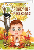 Grandson’s 1st Thanksgiving with Forest Friends card