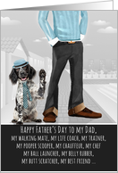 English Setter from the Pet Funny Father&rsquo;s Day Dog Breed Specific card
