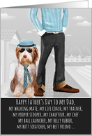 Sheepdog from the Pet Funny Father’s Day Dog Breed Specific card