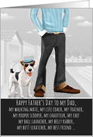 Fox Terrier from the Pet Funny Father&rsquo;s Day Dog Breed card